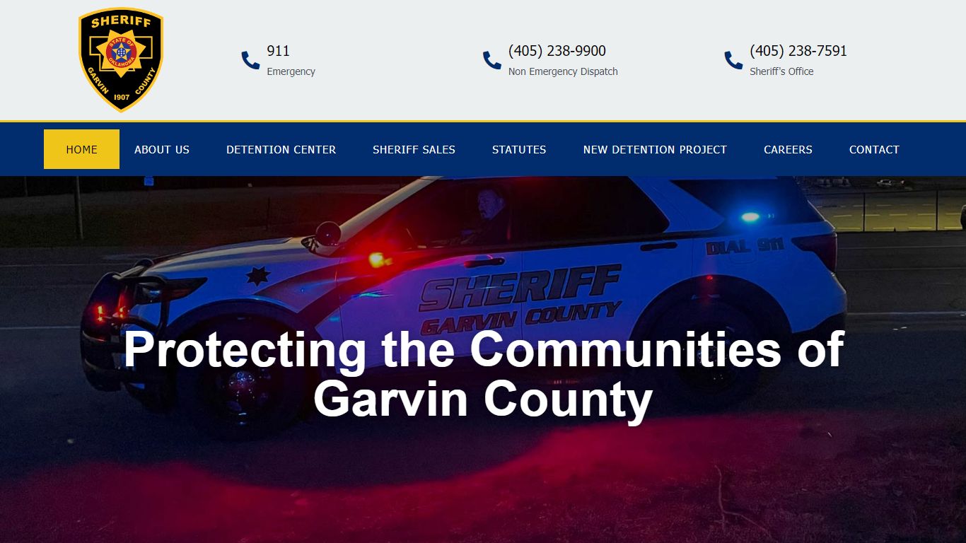 Garvin County Sheriff's Office | Protect. Serve. Unite.