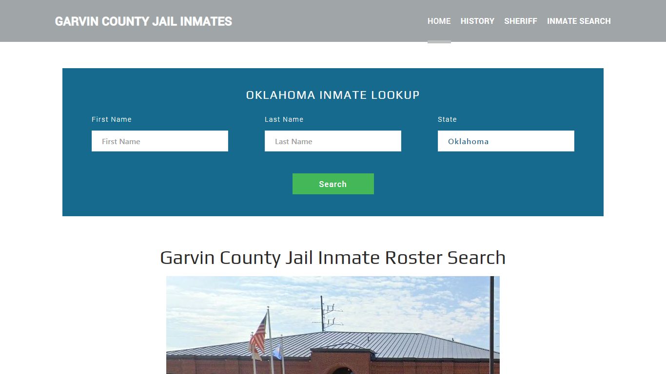 Garvin County Jail Inmate Roster Lookup, Pauls Valley, OK